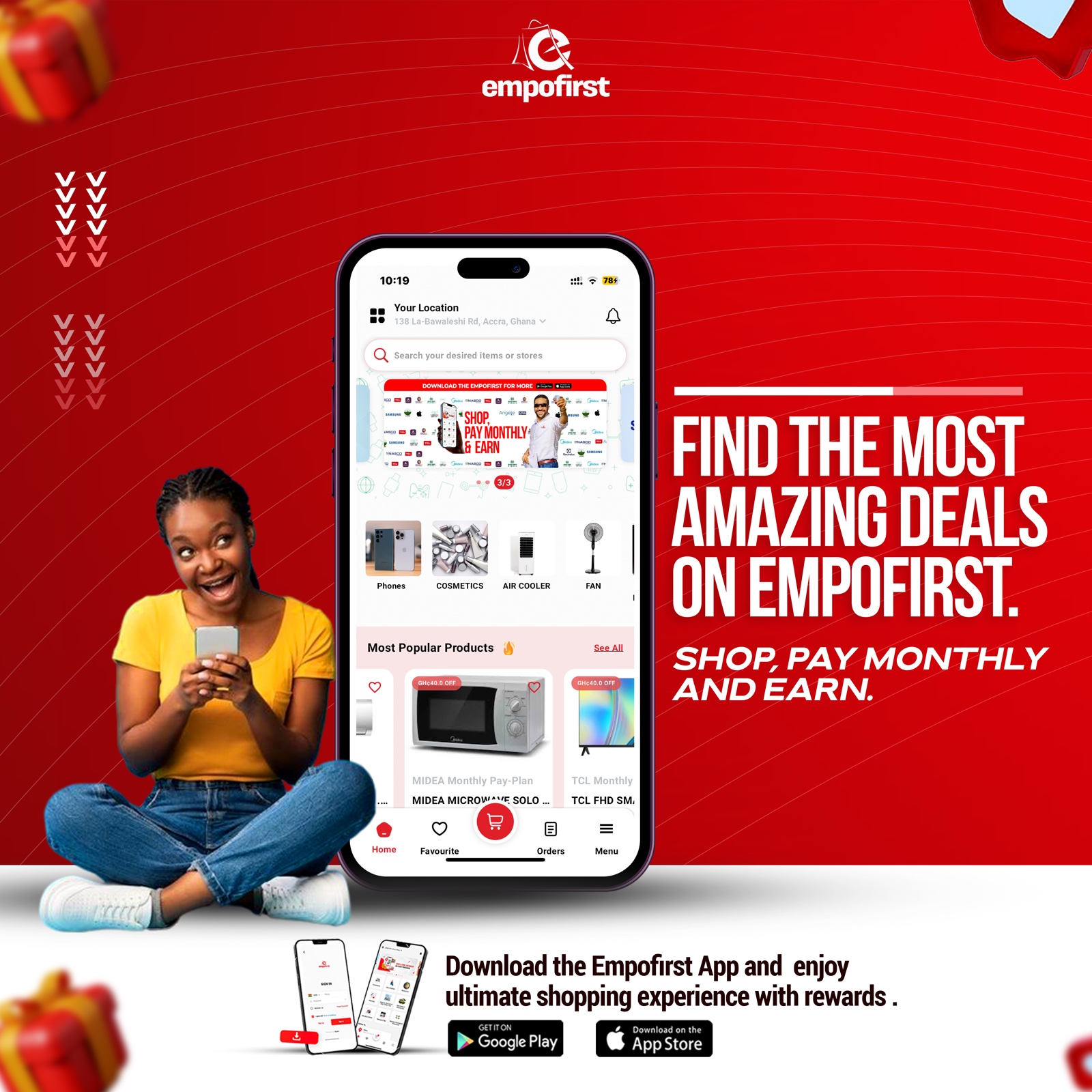 Sell locally plus over 18 countries